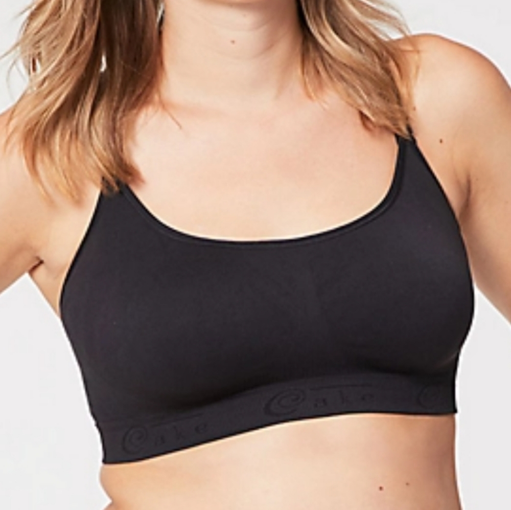 CAKE Black Cotton Candy Maternity Nursing Bra
